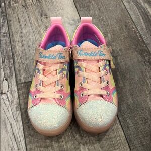 Twinkle Toes Kids' Pink and Blue Shoes